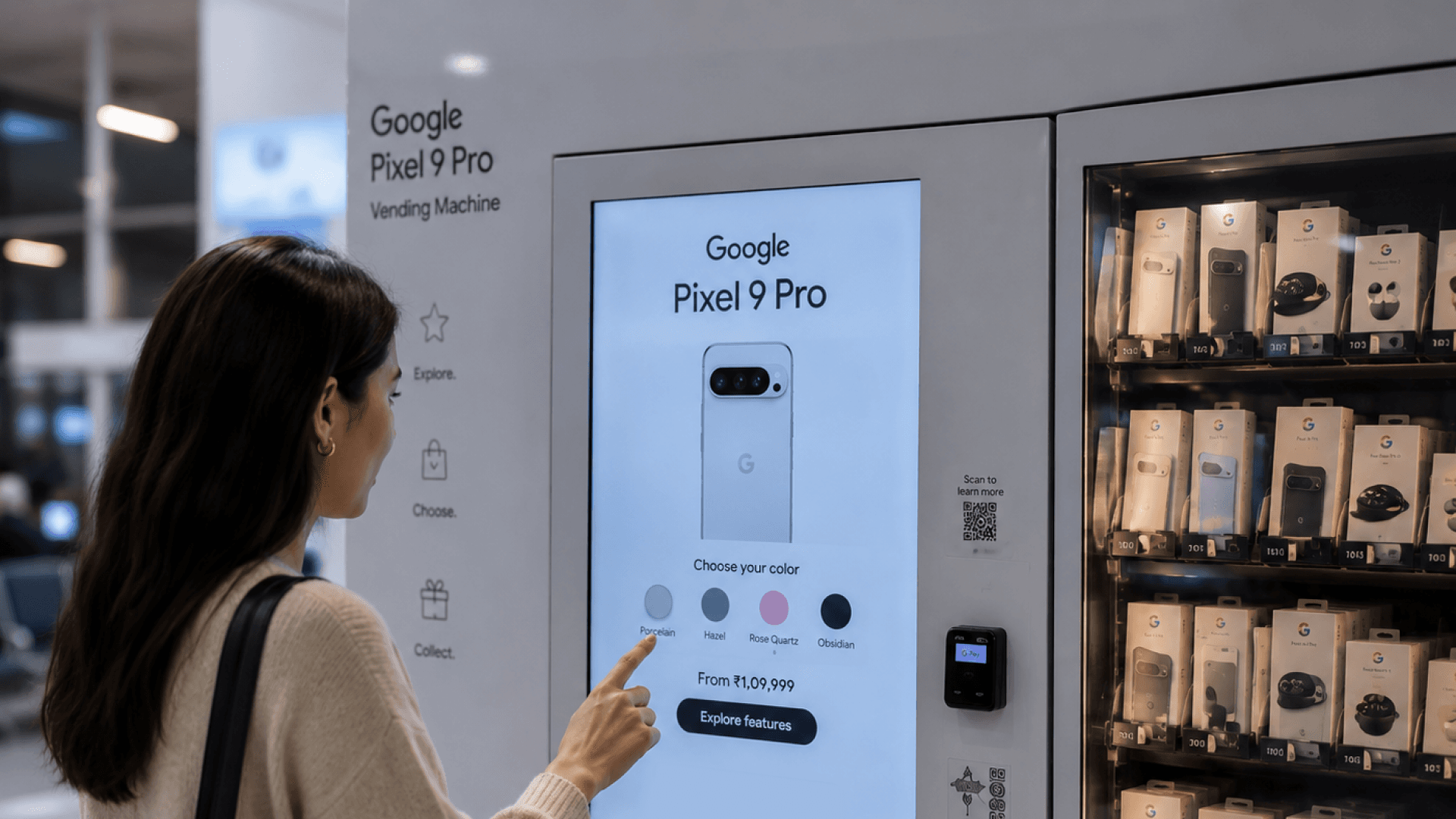 Turning a vending machine into a digital storefront