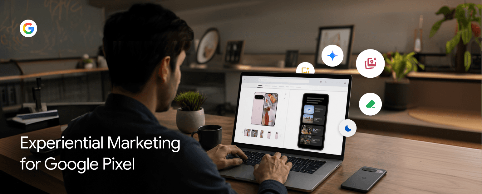 Bringing the Pixel experience online — an experiential marketing web app