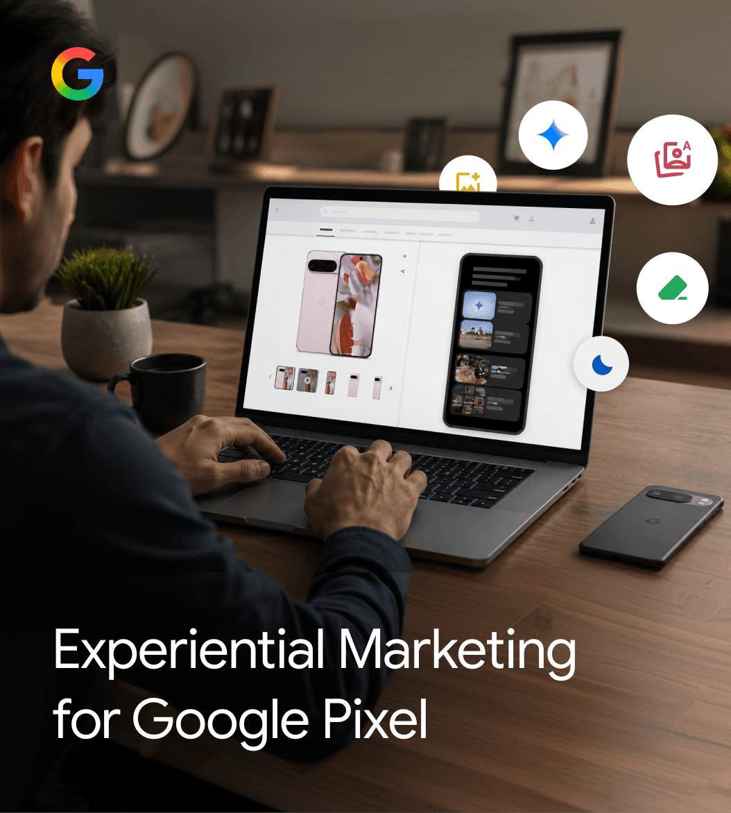 Bringing the Pixel experience online — an experiential marketing web app
